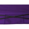 10' x 10' Purple Instant Outdoor Canopy with Heavy Duty Construction